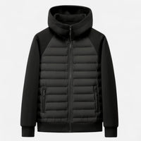 Men’s Hooded Puffer Jacket – Premium Warm Winter Coat