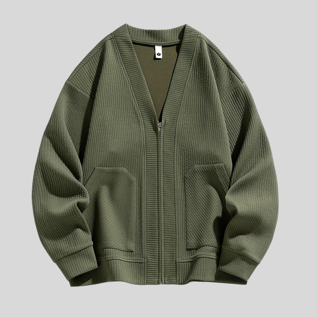 CoreFlex Knit Zip Sweater