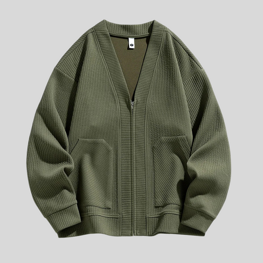 CoreFlex Knit Zip Sweater