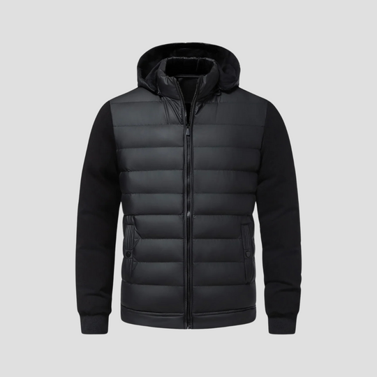 Men’s Urban Puffer Jacket with Hood