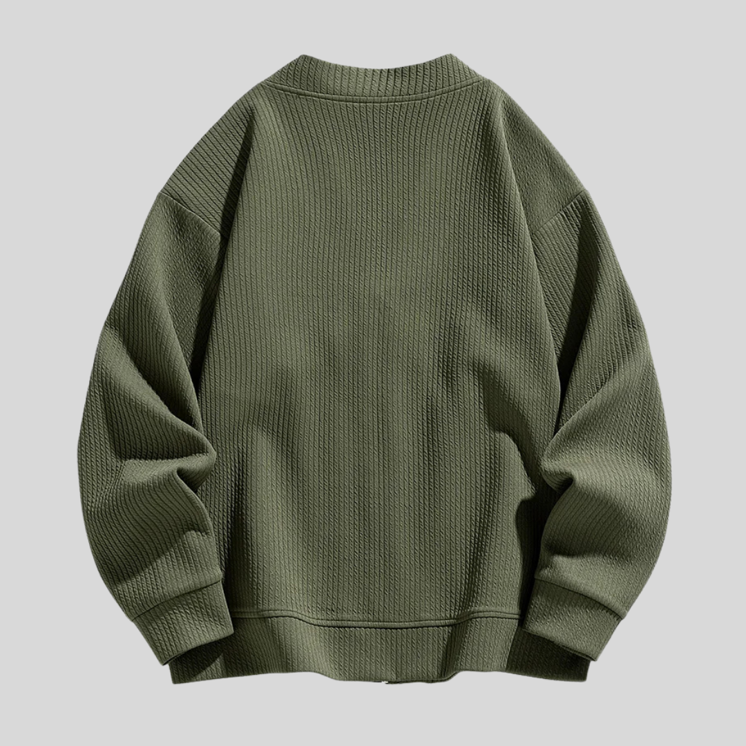 CoreFlex Knit Zip Sweater