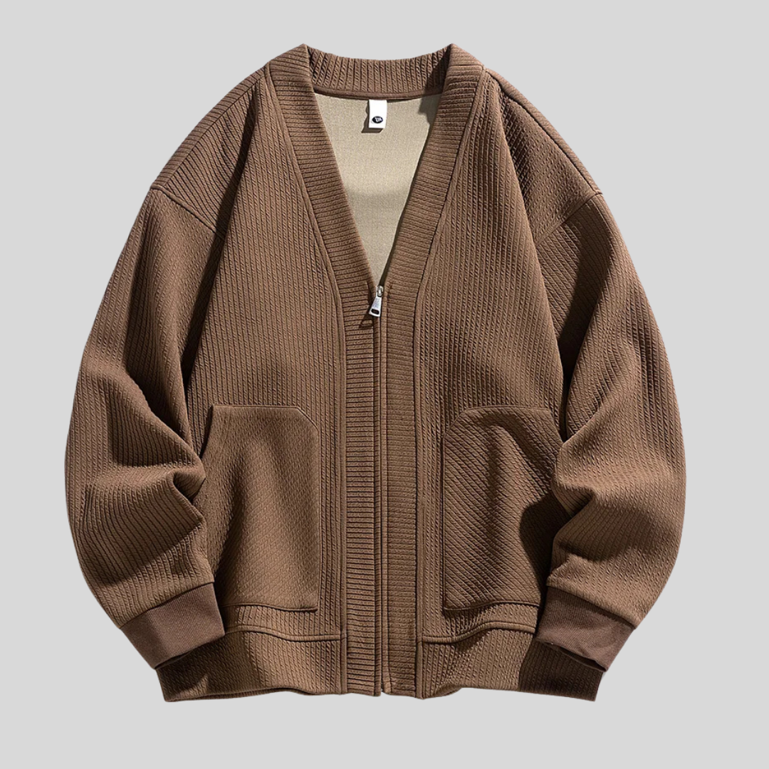 CoreFlex Knit Zip Sweater