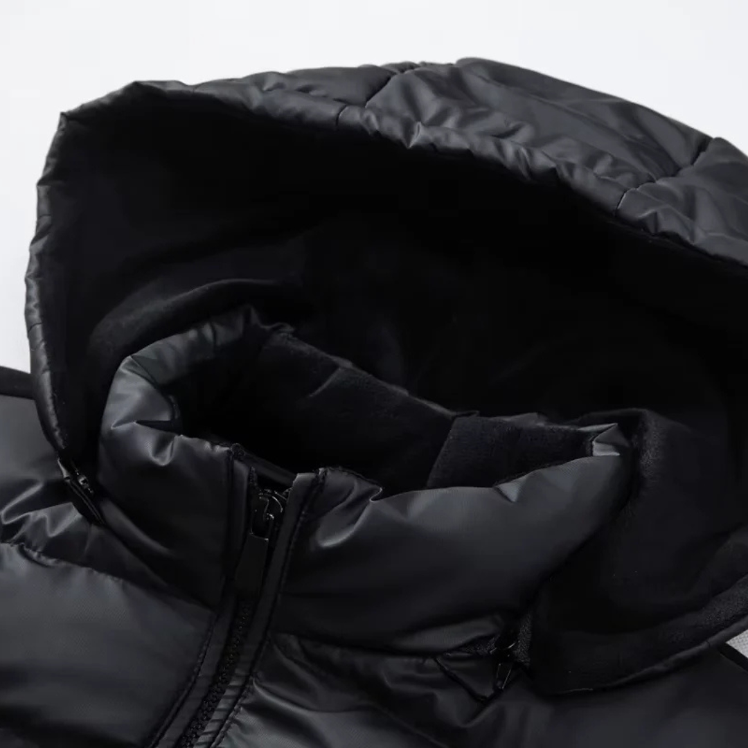 Men’s Urban Puffer Jacket with Hood