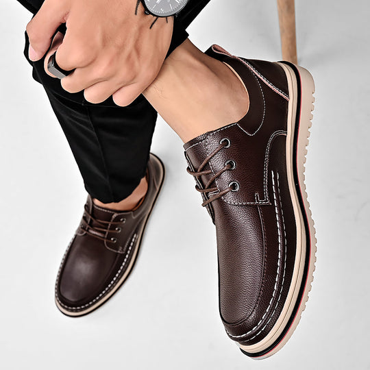 UrbanStep Classic Leather Comfort Shoes